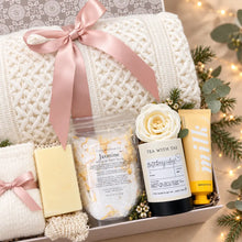 Load image into Gallery viewer, Cozy Relaxation Gift Box – Self Care for Her
