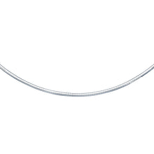 Load image into Gallery viewer, 14k White Gold Chain in a Classic Omega (3 mm)