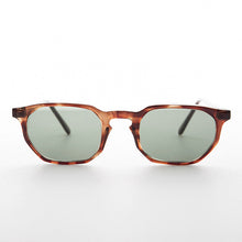 Load image into Gallery viewer, Small Polygon Horn Rim Keyhole Bridge Vintage Sunglass - Davis