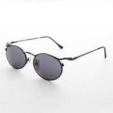 Load image into Gallery viewer, Oval Punk Grunge Steampunk Vintage Sunglass - Dieselgoth
