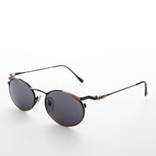 Load image into Gallery viewer, Oval Punk Grunge Steampunk Vintage Sunglass - Dieselgoth