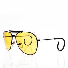 Load image into Gallery viewer, Yellow Lens Aviator with Cable Temples - Digby