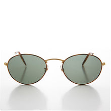Load image into Gallery viewer, Classic Gold and Tortoise Vintage Sunglass with Glass Lens - Dove