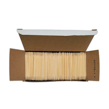 Load image into Gallery viewer, 32000 Qty Double Point Oversized Toothpicks In Master Case Cardboard Box 20x1600