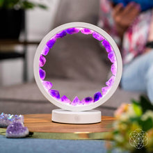 Load image into Gallery viewer, Stress Less, Sleep More – Amethyst Healing Lamp