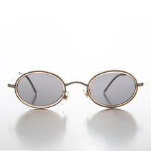 Load image into Gallery viewer, Small Delicate Oval Vintage Sunglasses - Dwyer