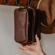 Load image into Gallery viewer, Leather Dopp Kit - USA Made