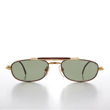 Load image into Gallery viewer, Half Frame Vintage Aviator Deadstock Sunglass - Earl