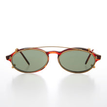 Load image into Gallery viewer, Clip on Aviator Vintage Sunglass - Eckert