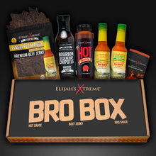 Load image into Gallery viewer, Sweet Heat Bro Box Ultimate Hot Sauce Gift Set