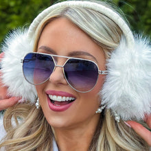 Load image into Gallery viewer, Untangled x Emily - Tangle Free - Faded Blue Aviator Sunglasses