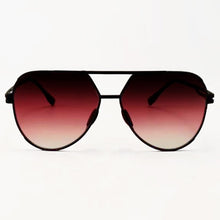 Load image into Gallery viewer, Untangled x Emily - Tangle Free - Ruby Aviator Sunglasses