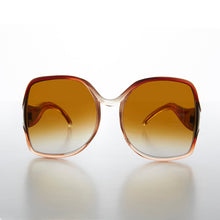 Load image into Gallery viewer, Large Women's 80s Vintage Sunglass with Gradient Lens - Fanny