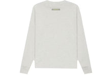 Load image into Gallery viewer, Fear of God Essentials Kids Long Sleeve T-shirt Oatmeal Heather/Light Heather Oatmeal