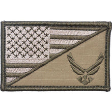 Load image into Gallery viewer, U.S. Air Force Emblem USA Flag - 2.25x3.5 Patch