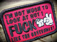 Load image into Gallery viewer, I'm Not Much to Look At But I Fuck Like The Government - V.2.0 - 2x3 Patch