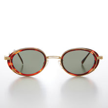 Load image into Gallery viewer, Cyber Goth Oval Vintage Sunglass - Fusion