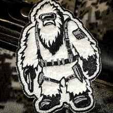 Load image into Gallery viewer, Summit Sentry: Fuzzy Yeti Patch – Conquer the Peaks with Mountain Warfare Style!