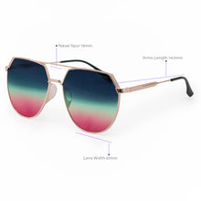 Load image into Gallery viewer, Farrah - Pride Tangle Free Aviator Sunglasses