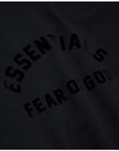 Load image into Gallery viewer, Fear of God Essentials Black Bonded Hoodie (Jet Black)
