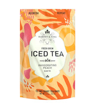 Load image into Gallery viewer, Peach Fresh Brew Iced Tea