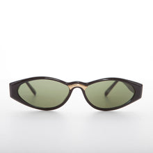 Load image into Gallery viewer, Sleek 90s Vintage Sunglass with Gold Detail - Gala