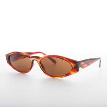 Load image into Gallery viewer, Sleek 90s Vintage Sunglass with Gold Detail - Gala