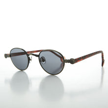 Load image into Gallery viewer, 90s Metal Steampunk Victorian Wide Frame Vintage Sunglass - Gideon
