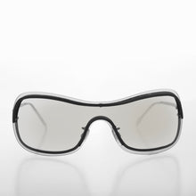 Load image into Gallery viewer, Y2K Shield Wrap Around Sunglass - Glam