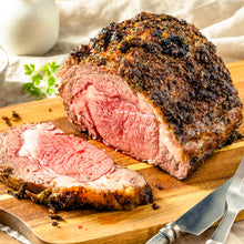 Load image into Gallery viewer, Boneless Garlic Herb Prime Rib Roast