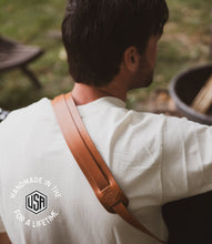 Load image into Gallery viewer, Leather Guitar Strap - USA Made