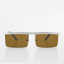 Load image into Gallery viewer, Futuristic Metal Rectangular Vintage Sunglass - Hans