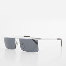 Load image into Gallery viewer, Futuristic Metal Rectangular Vintage Sunglass - Hans