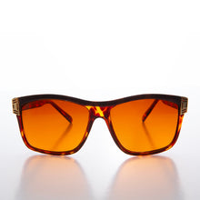 Load image into Gallery viewer, Square Orange Lens Vintage Sunglasses - Hunt