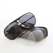 Load image into Gallery viewer, Aviator Sunglass with Interchangeable Clear Lens - Iberian