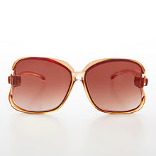 Load image into Gallery viewer, Oversized Square Clear Frame Vintage Sunglasses - Ibiza 1