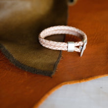 Load image into Gallery viewer, Braided Leather Bracelet - USA Made