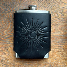 Load image into Gallery viewer, Leather Wrapped Flask