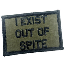 Load image into Gallery viewer, As Seen on Socials - I Exist Out of Spite - 2x3 Patch - Multiple Variants
