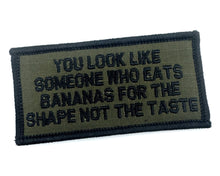 Load image into Gallery viewer, As Seen on Socials - You eat bananas for the shape - 2x4 Patch - Multiple Variants