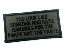Load image into Gallery viewer, As Seen on Socials - You eat bananas for the shape - 2x4 Patch - Multiple Variants