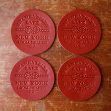 Load image into Gallery viewer, Leather Coasters - USA Made
