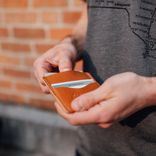 Load image into Gallery viewer, Leather Slim Wallet - USA Made