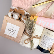Load image into Gallery viewer, Get Well Gift Baskets – Plush Blanket & Fuzzy Socks Care Set