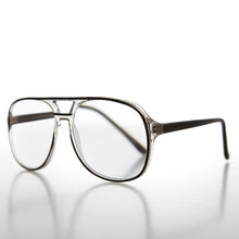 Load image into Gallery viewer, Pretend Aviator Clear Lens Vintage Glasses - Urkel
