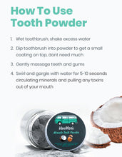 Load image into Gallery viewer, VanMan's Miracle Tooth Powder - Original Eggshell 2 oz