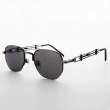 Load image into Gallery viewer, Square Vintage Sunglass with Industrial temples - Jagger