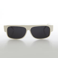 Load image into Gallery viewer, White Flat Top Vintage Sunglass - Jamal