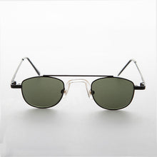 Load image into Gallery viewer, Small Square Aviator Sunglass Vintage with Silicone Wrap Nose Pad - Jasper