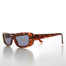 Load image into Gallery viewer, Rectangle Beatnik 90s Sunglass - Java